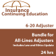 24 hrs 2026 Complete CE Bundle for 6-20 All-Lines Adjusters 24 hrs 2026 Complete CE Bundle for 6-20 All-Lines Adjusters