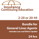 24 hr 2026 Complete CE Bundle for 2-20 or 20-44 Property and Casualty 24 hr 2026 Complete CE Bundle for 2-20 or 20-44 Property and Casualty
